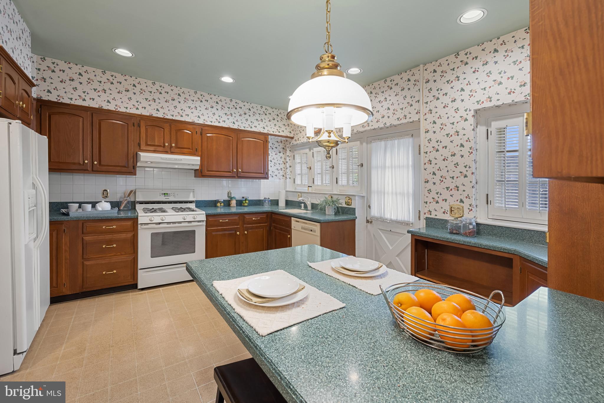 302 Tunbridge Road Baltimore, MD 21212 - Photo 15 of 77 Eat-in kitchen with butler access to dining area.