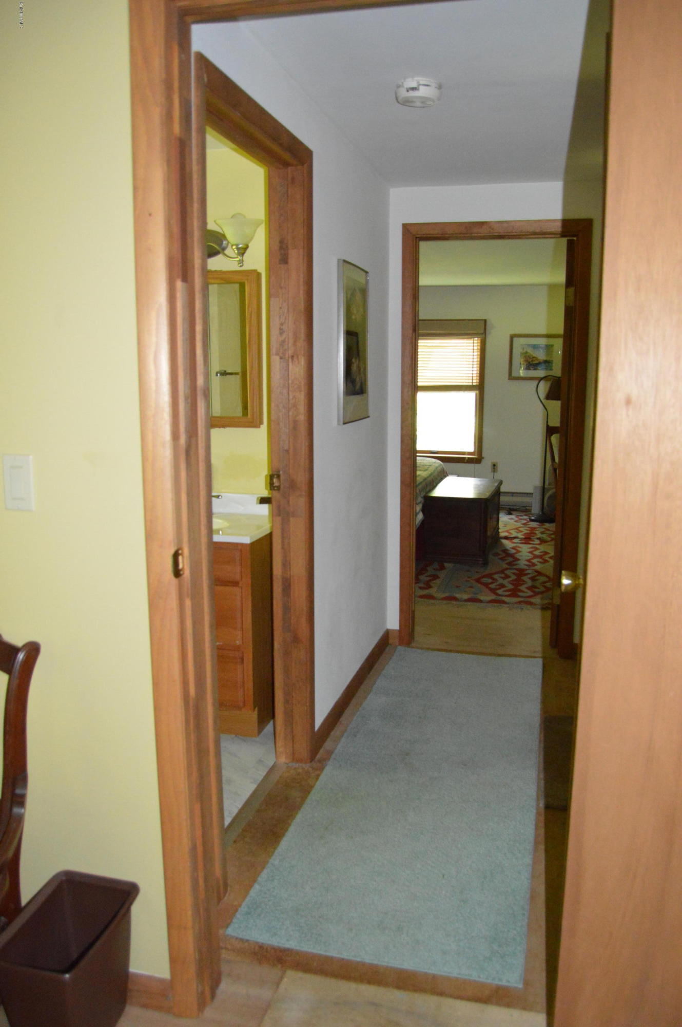 2965 Hancock Road Hancock, MA 01267 - Photo 25 of 33 a view of a hallway with bathroom and mirror