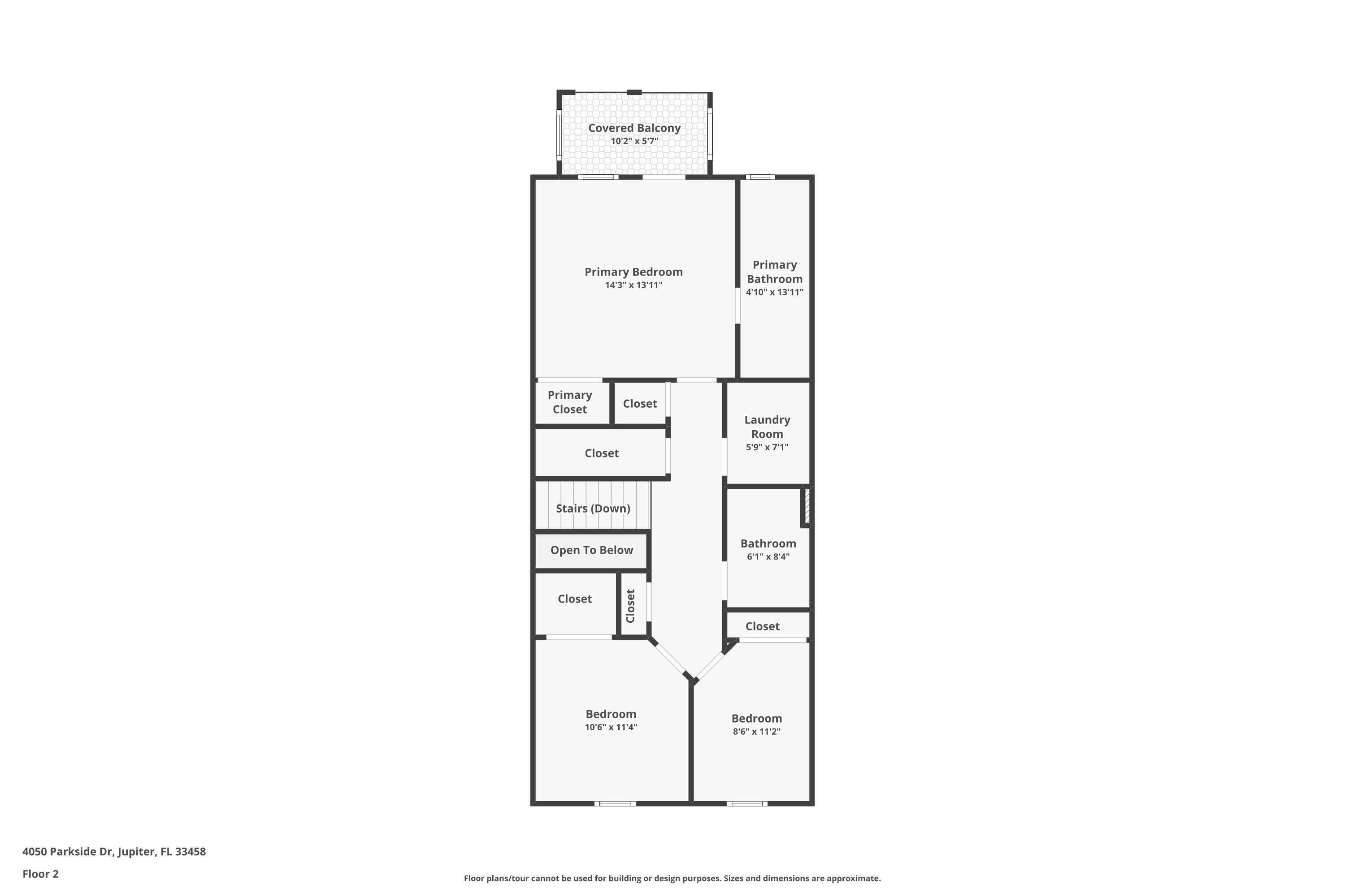 4050 Parkside Drive Jupiter, FL 33458 - Photo 59 of 59 Floorplan