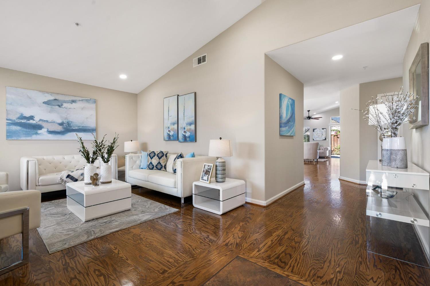 1363 Rincon Avenue Livermore, CA 94551 - Photo 12 of 65 a living room with furniture and a wooden floor