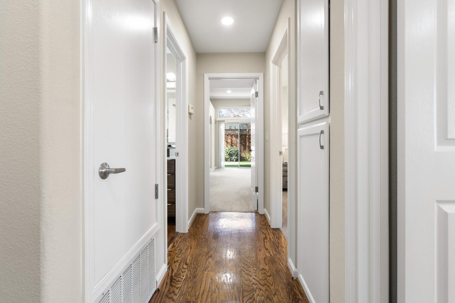 1363 Rincon Avenue Livermore, CA 94551 - Photo 31 of 65 a view of a hallway with wooden floor