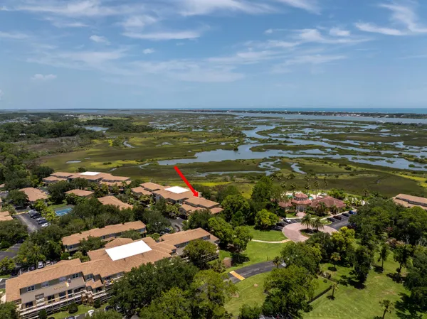 a view of a city with ocean view