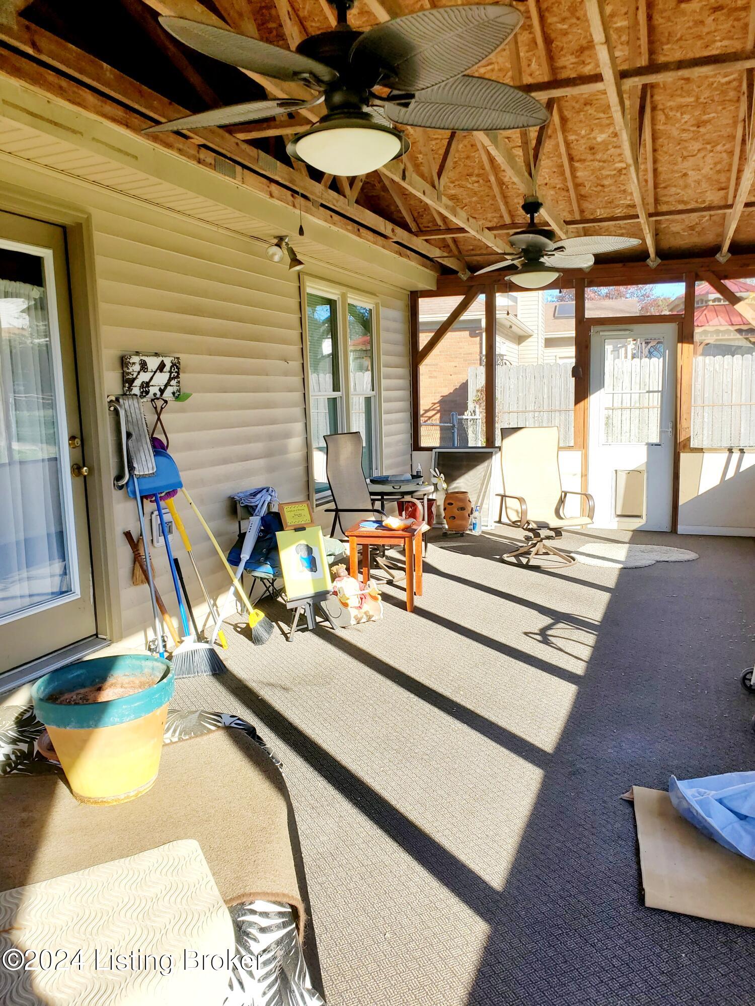 866 Ridgeview Drive Frankfort, KY 40601 - Photo 16 of 20 Screened Porch View 2