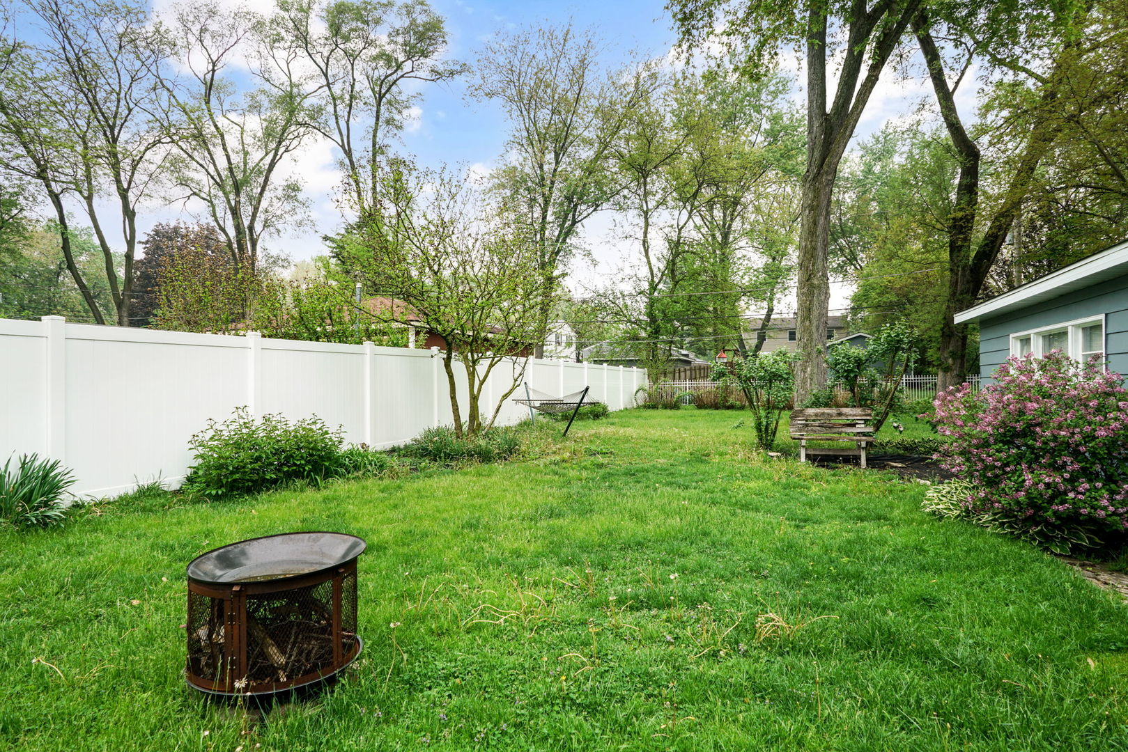 1110 Olive Road Homewood, IL 60430 - Photo 16 of 16 a view of a garden with large trees