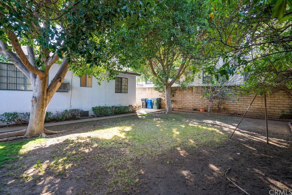 1025 La Cadena Avenue Arcadia, CA 91007 - Photo 23 of 43 Large private yard for unit 1. Property offers block walls in good condition.
