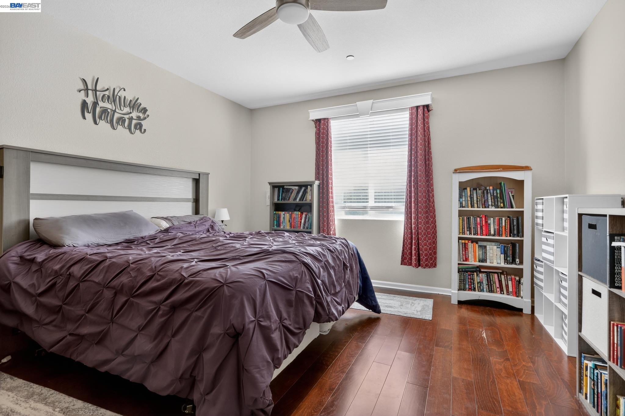 1974 Garden Lane Rio Vista, CA 94571 - Photo 11 of 19 a bedroom with a bed and a book shelf