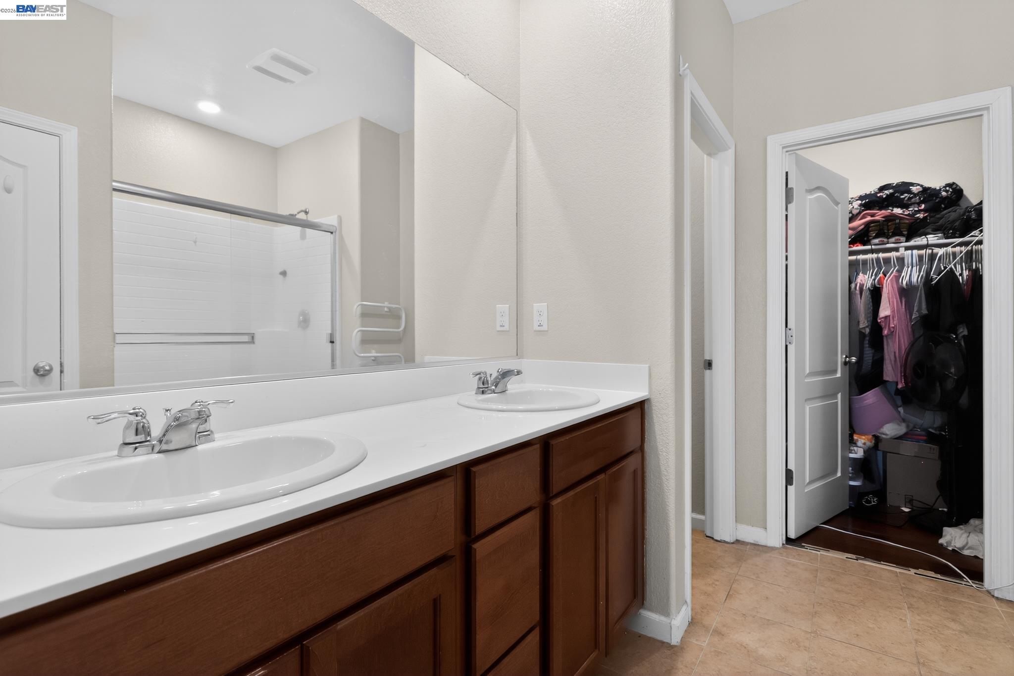 1974 Garden Lane Rio Vista, CA 94571 - Photo 17 of 19 a bathroom with a sink double vanity and a mirror