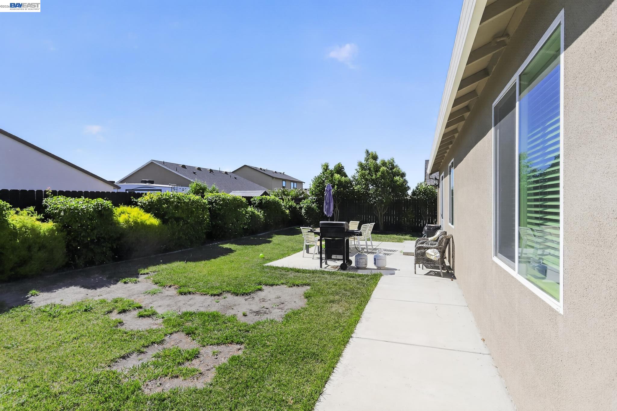 1974 Garden Lane Rio Vista, CA 94571 - Photo 3 of 19 a view of a backyard with sitting area and garden