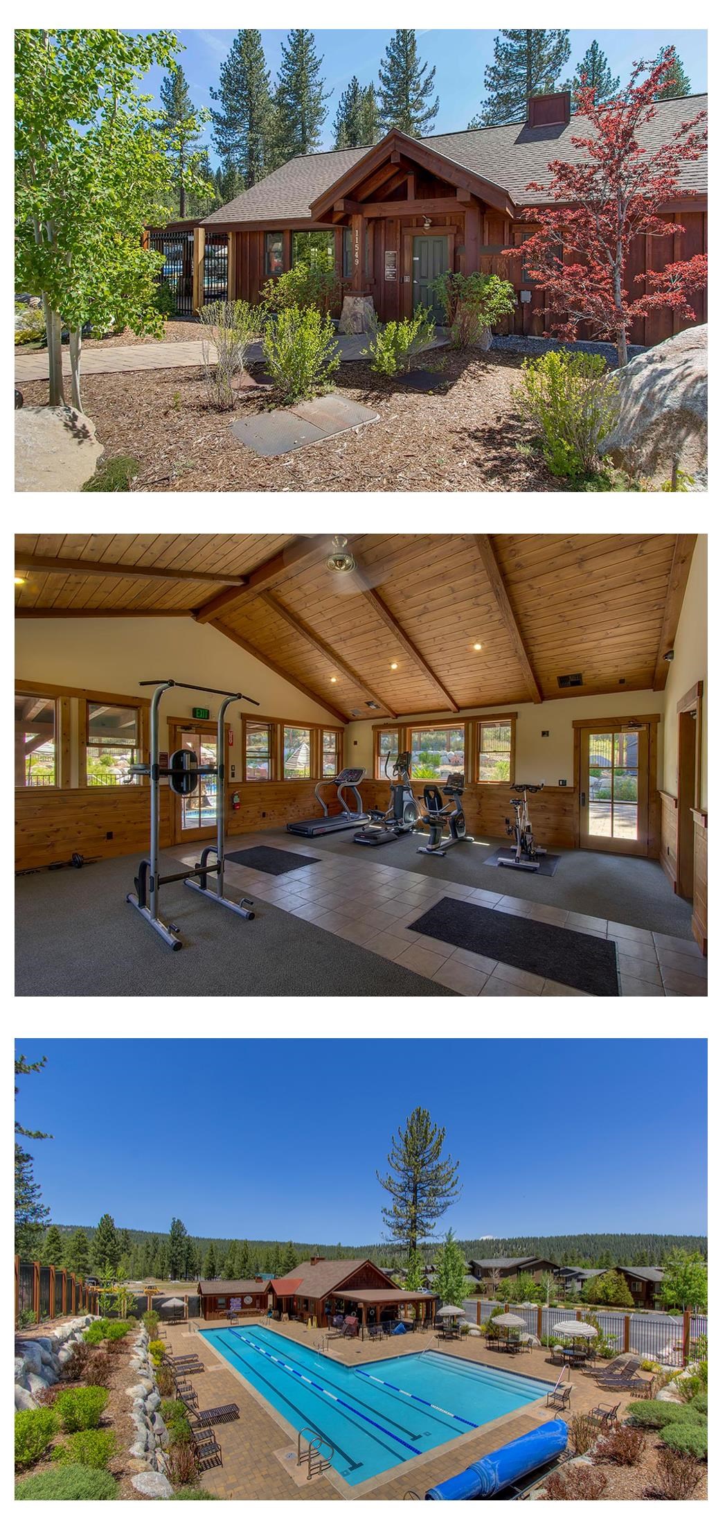 10890 Cinnabar Way, Unit 6 Truckee, CA 96161 - Photo 24 of 25 HOA Club house, fitness center and pool