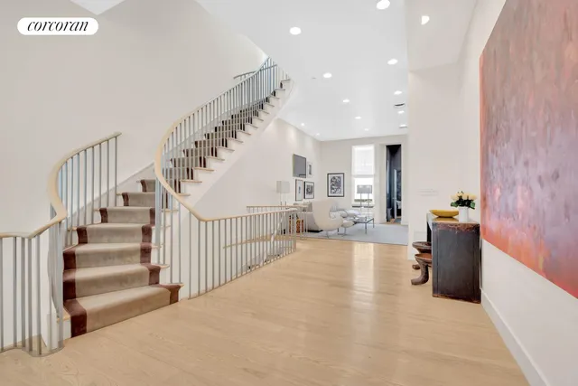 a view of entryway and hall