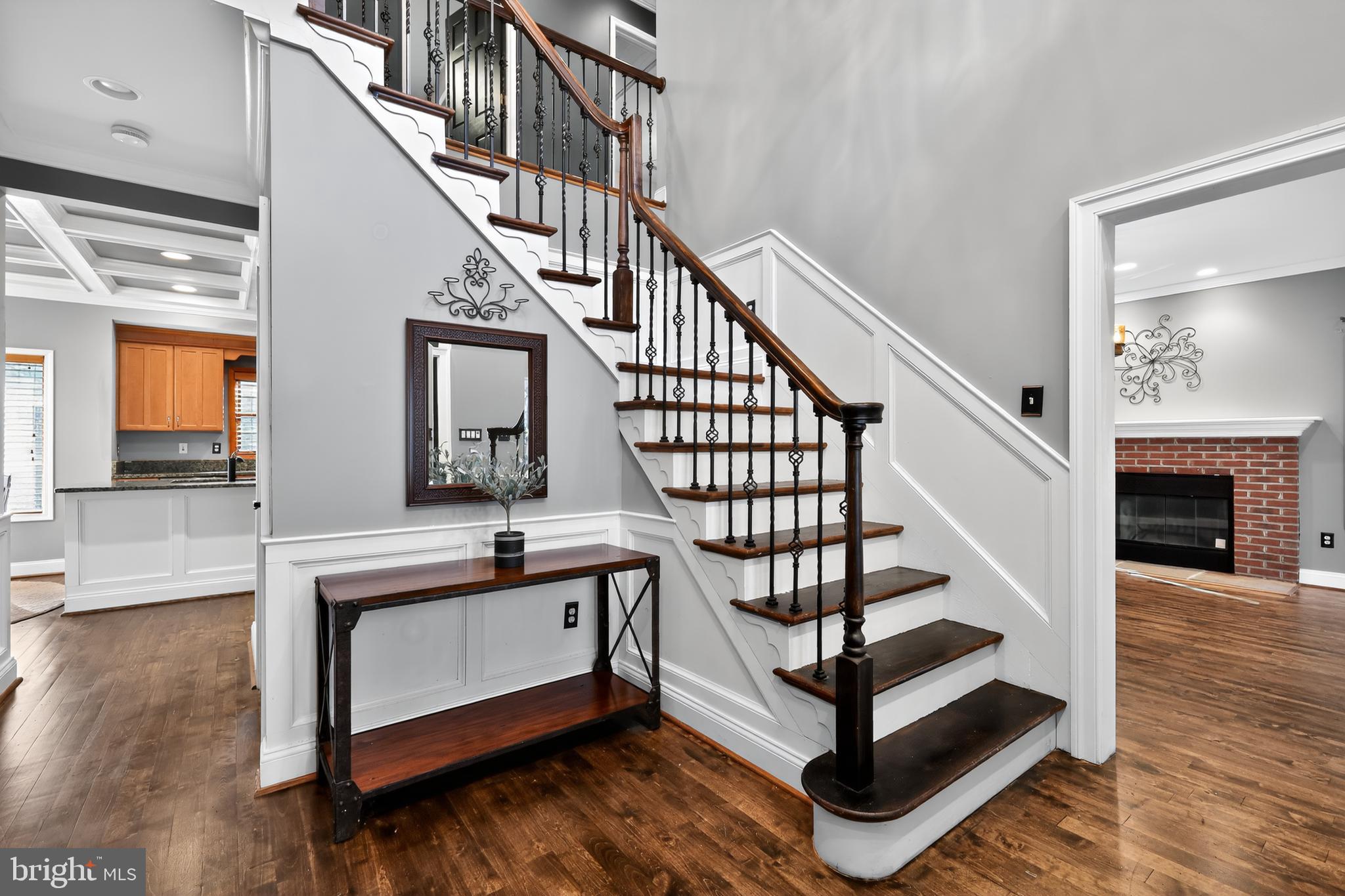 7328 Rocky Road Gaithersburg, MD 20882 - Photo 7 of 33 a view of entryway and hall with wooden floor