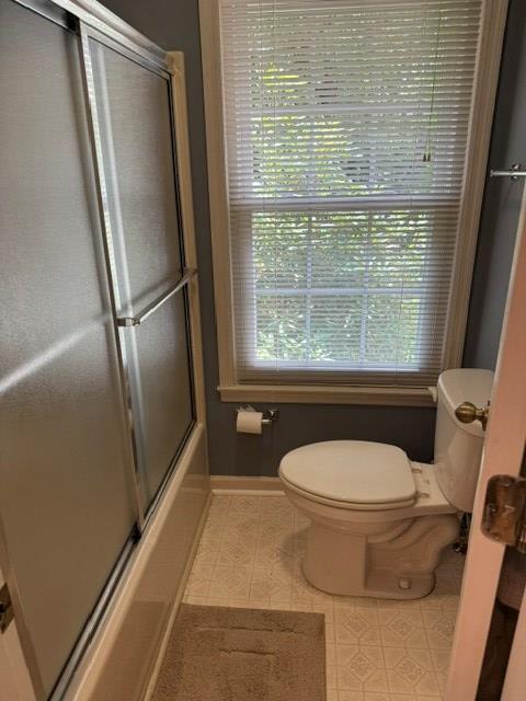 2948 Hendriske Road Young Harris, GA 30582 - Photo 15 of 20 a bathroom with a toilet and a shower
