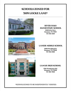 $3,795,000 | 3109 Locke Lane, Houston, TX 77019