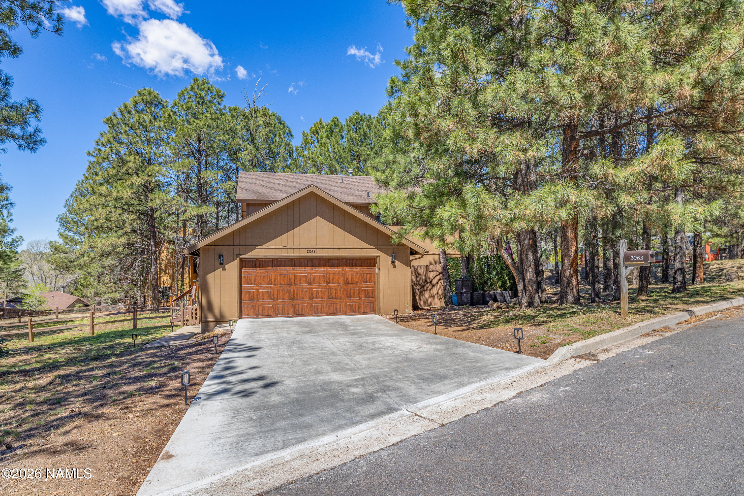 2063 North Rain Tree Road Flagstaff, AZ 86004 - Photo 1 of 40 Garage view