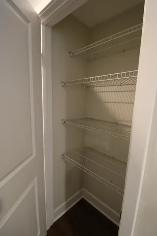 a view of walk in closet