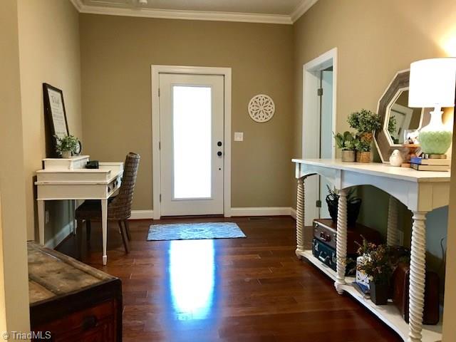 7830 Broad Street Rural Hall, NC 27045 - Photo 5 of 25 This wide entry offers the perfect welcome for your guests as well as work space for your home office.