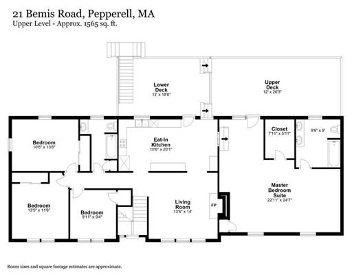 21 Bemis Road Pepperell, MA 01463 - Photo 26 of 27 a picture of a book and a bed