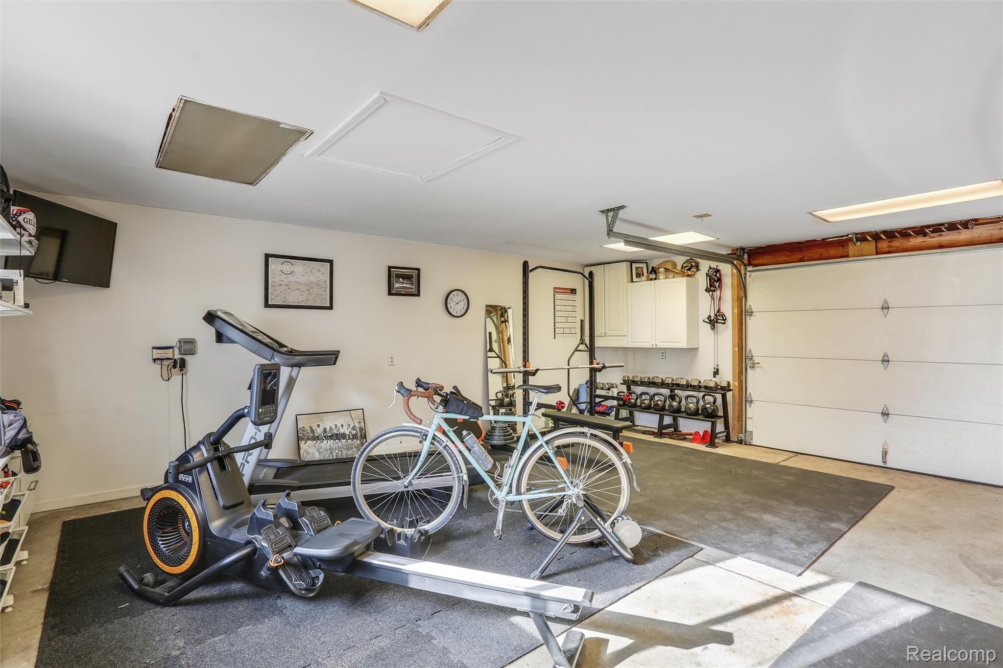 6375 Napier Road Plymouth, MI 48170 - Photo 40 of 54 Fitness room off garage