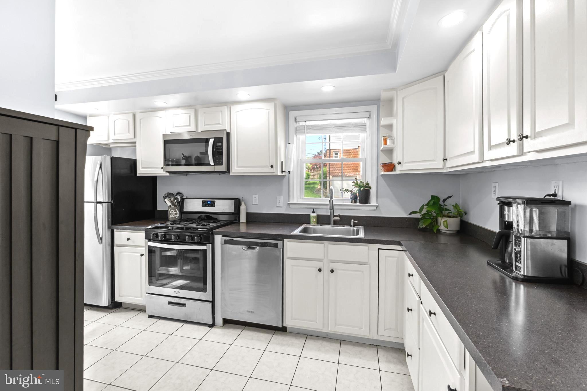 6218 Haddon Avenue Baltimore, MD 21212 - Photo 8 of 24 Kitchen w/ Stainless Steel Appliances