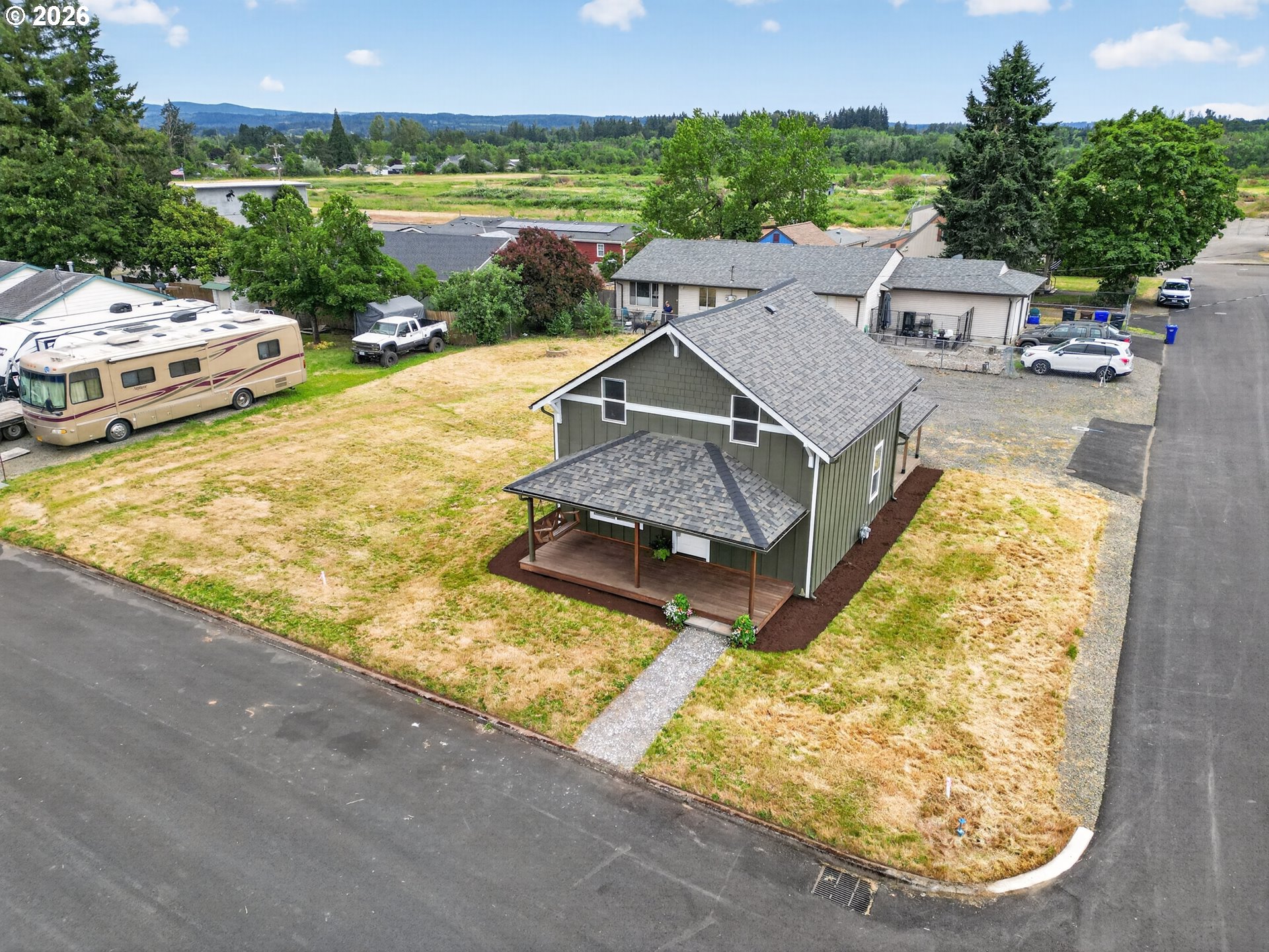 502 East 4th Street Molalla, OR 97038 - Photo 29 of 35 Drone View/UAV
