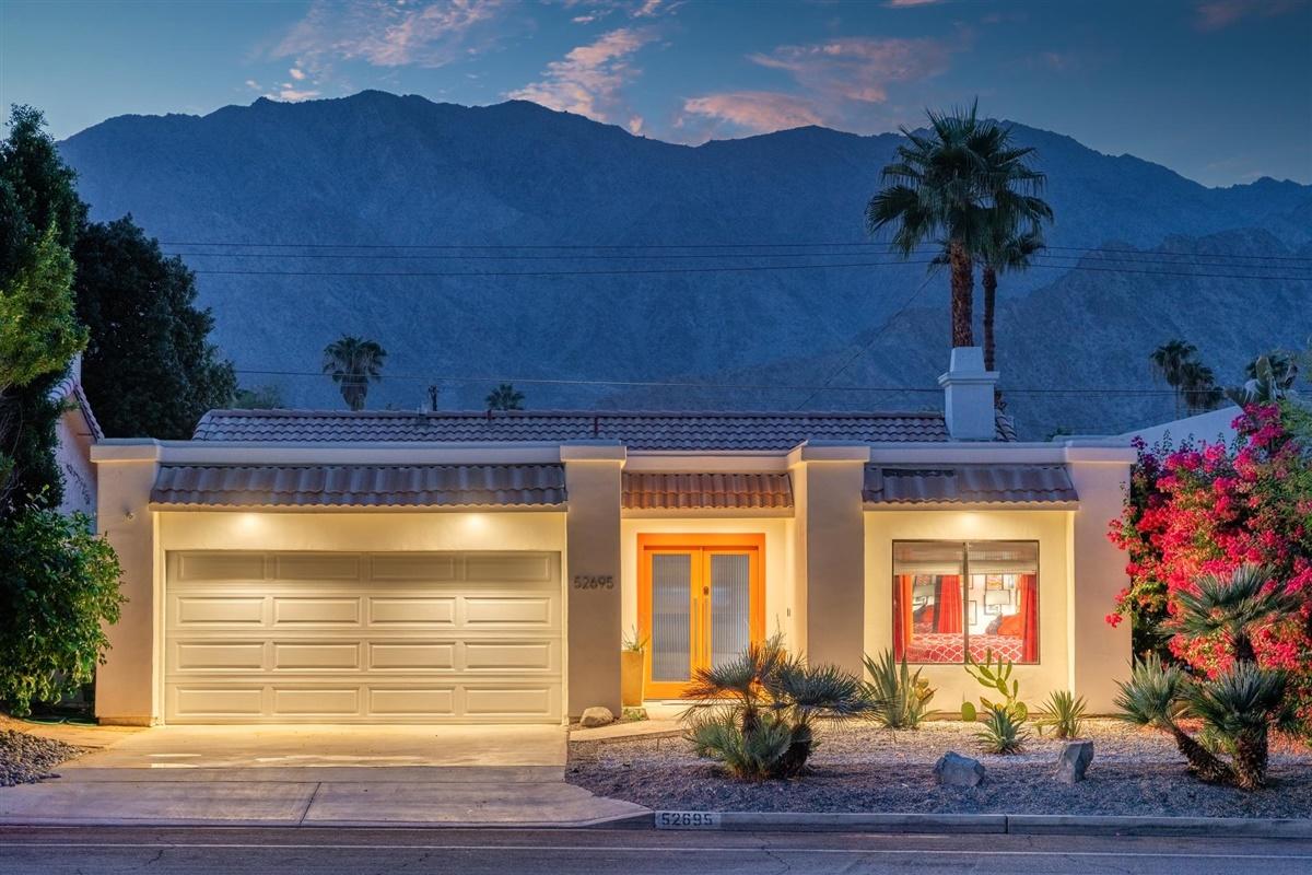 52695 Avenida Bermudas La Quinta, CA 92253 - Photo 2 of 49 a view of front door and potted plants