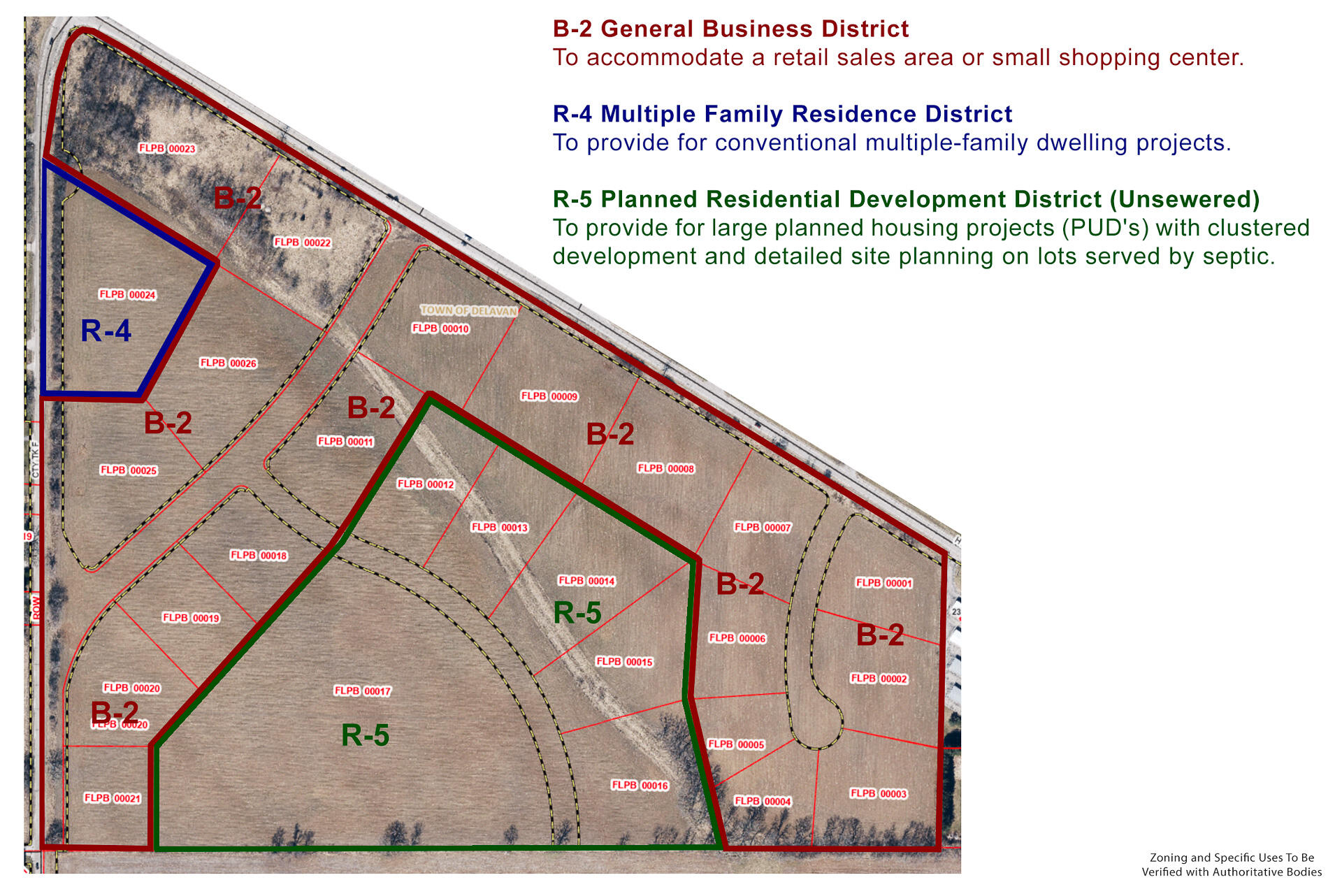 50 Highway 50, Unit LT26 Delavan, WI 53115 - Photo 4 of 15 Zoning Map