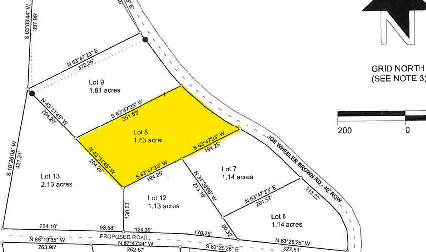 Lot 8 Joe Wheeler Brown Road Fulton, MS 38843 - Photo 1 of 1 Gallery Image 1