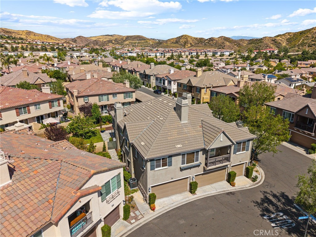28356 Santa Rosa Lane Saugus, CA 91350 - Photo 41 of 50 an aerial view of a house with a mountain