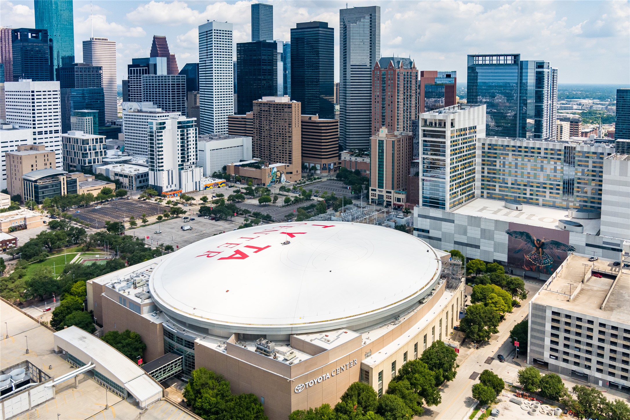 204 Travis Street, Unit 2C Houston, TX 77002 - Photo 27 of 28 a view of a city with tall buildings