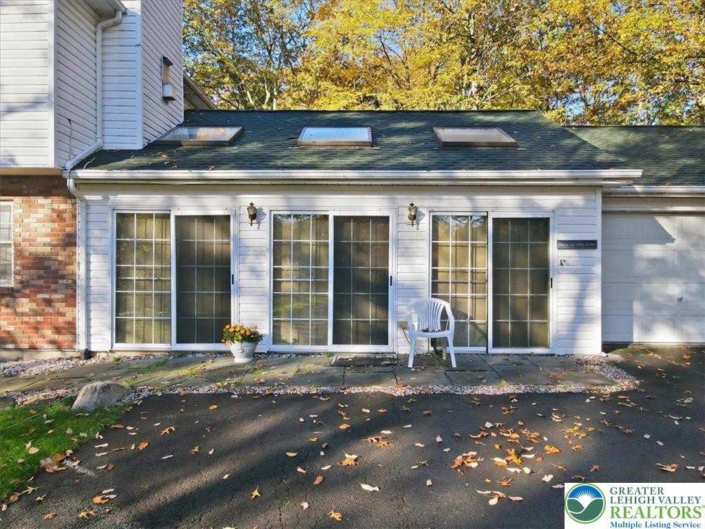 349 Bumble Bee Pass Cresco, PA 18326 - Photo 57 of 92 a front view of a building with a outdoor space