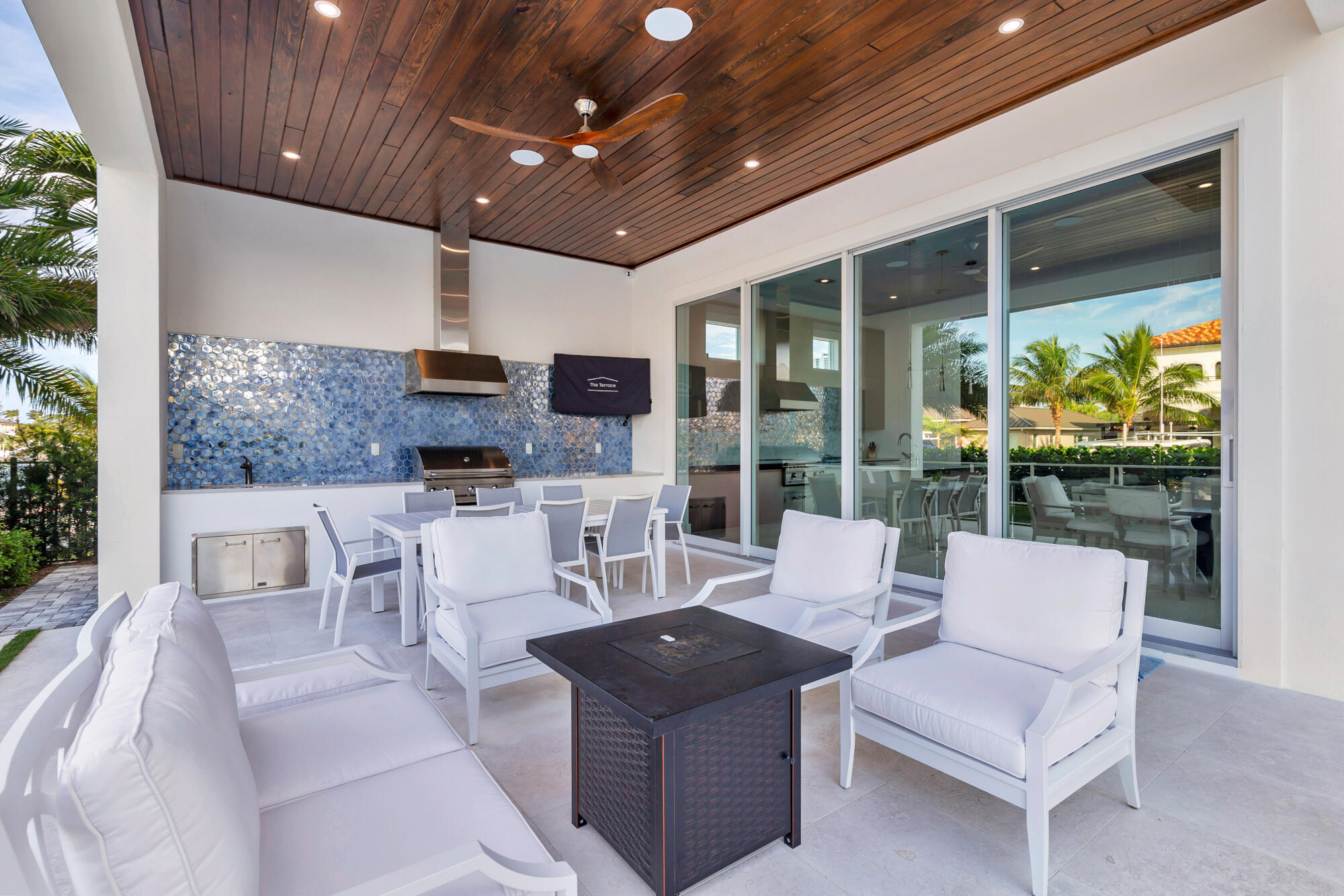 1180 Bimini Lane Singer Island, FL 33404 - Photo 27 of 32 Loggia & Summer Kitchen