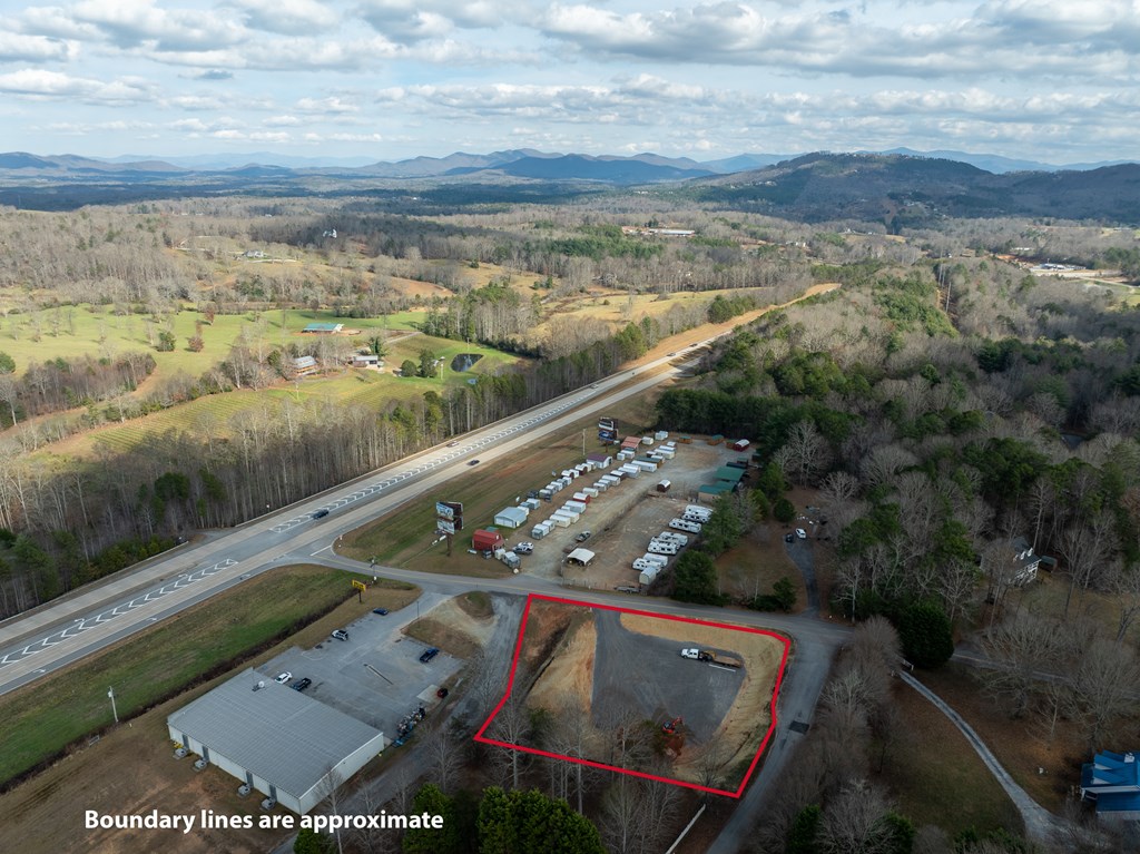 Lot 1 Copperhead Road Blairsville, GA 30512 - Photo 12 of 18 a view of a city from a balcony