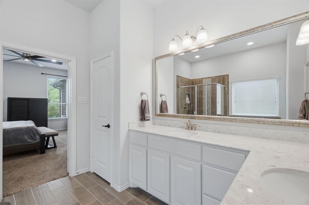 9653 Calaveras Road Fort Worth, TX 76177 - Photo 17 of 34 Bathroom of 9653 Calaveras Rd, Fort Worth, TX in Tehama Bluffs