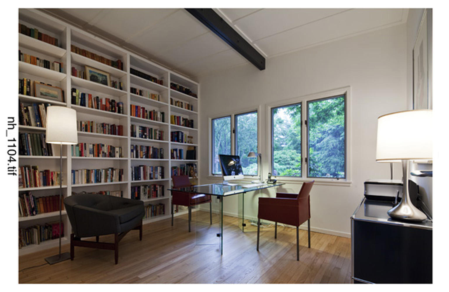 Undisclosed Address Wilton, CT 06897 - Photo 12 of 25 a living room with furniture and a flat screen tv