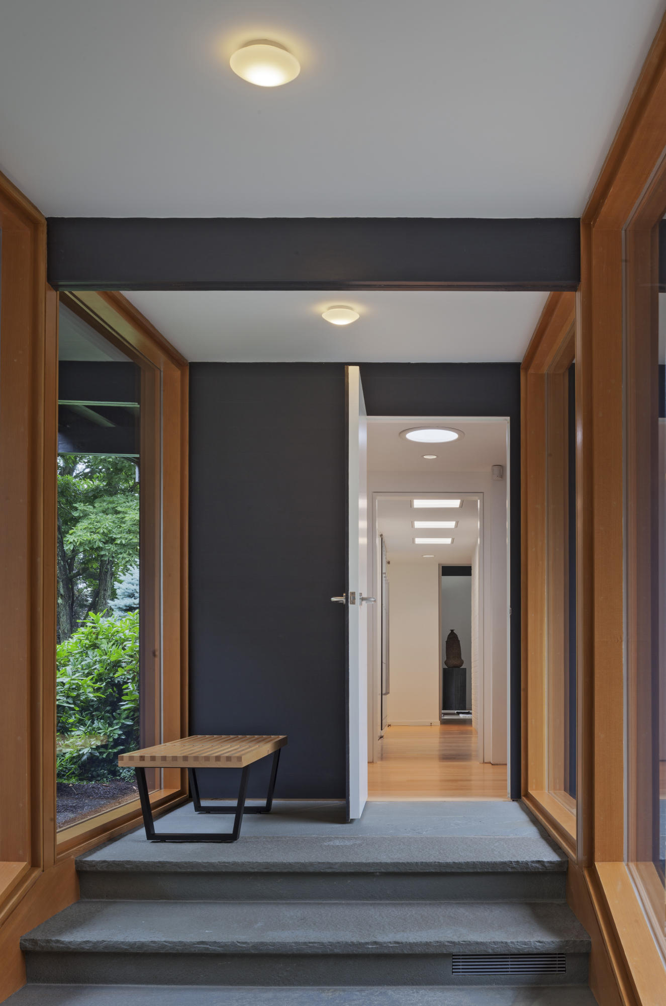 Undisclosed Address Wilton, CT 06897 - Photo 14 of 25 a view of wooden floor and staircase