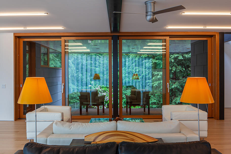 Undisclosed Address Wilton, CT 06897 - Photo 17 of 25 a bedroom with furniture and a large window