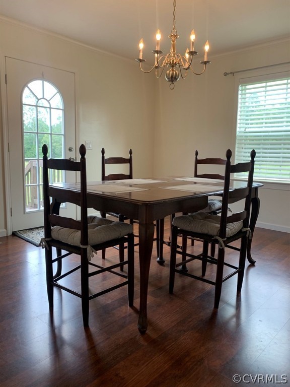 8117 Baltimore Road Ford, VA 23850 - Photo 7 of 26 a view of a dining room with furniture window and wooden floor