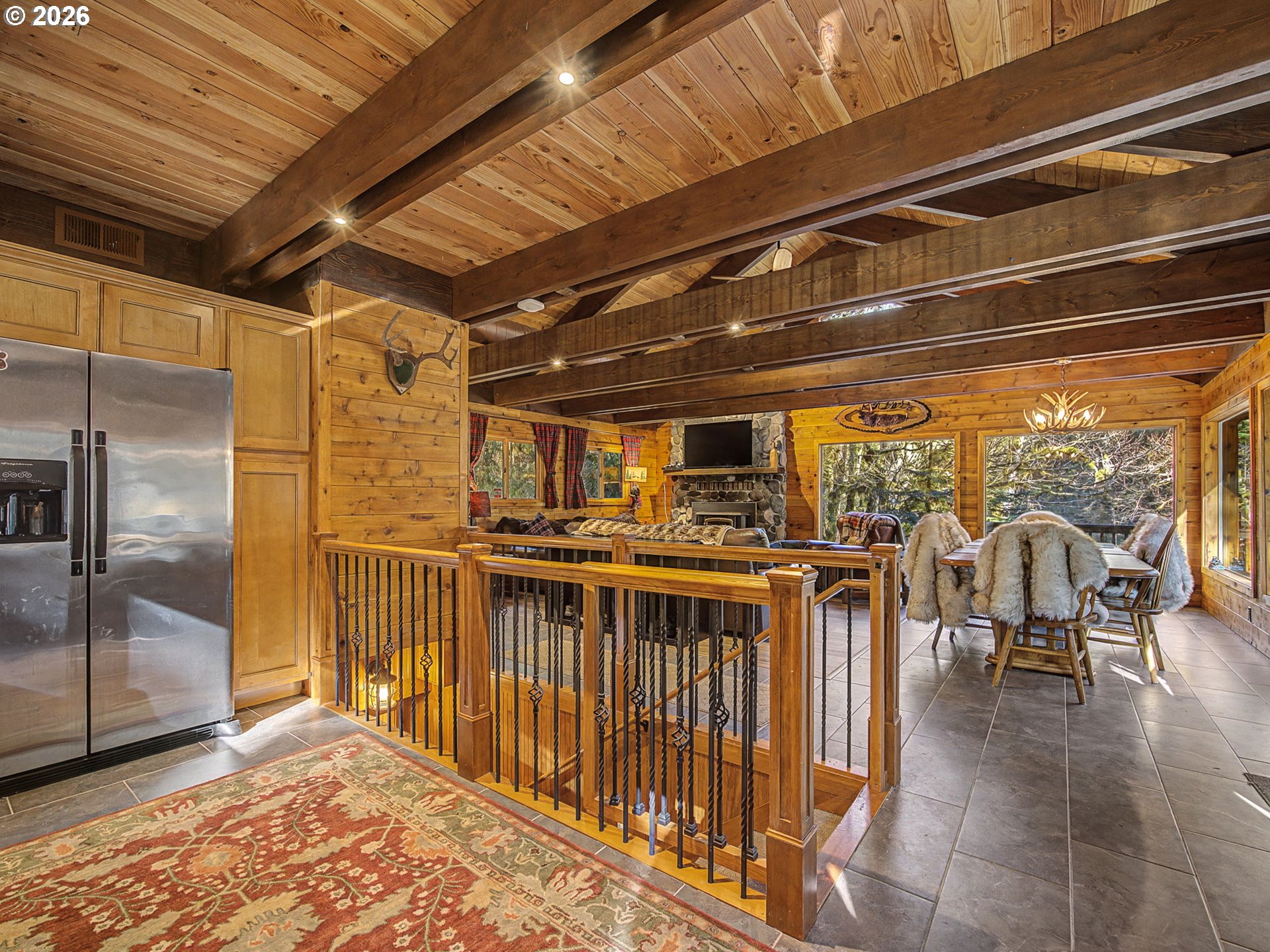 28910 Road 12 Rhododendron, OR 97049 - Photo 15 of 48 a view of a porch with chairs