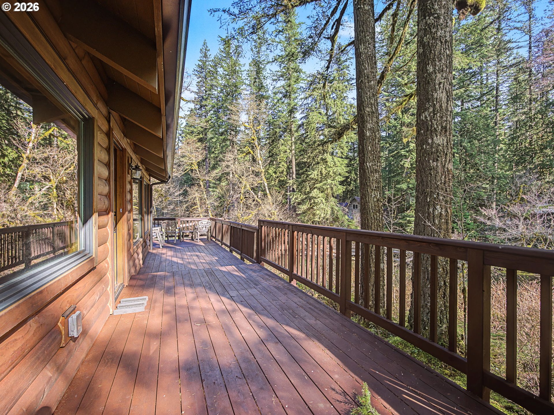 28910 Road 12 Rhododendron, OR 97049 - Photo 34 of 48 a view of balcony with wooden floor