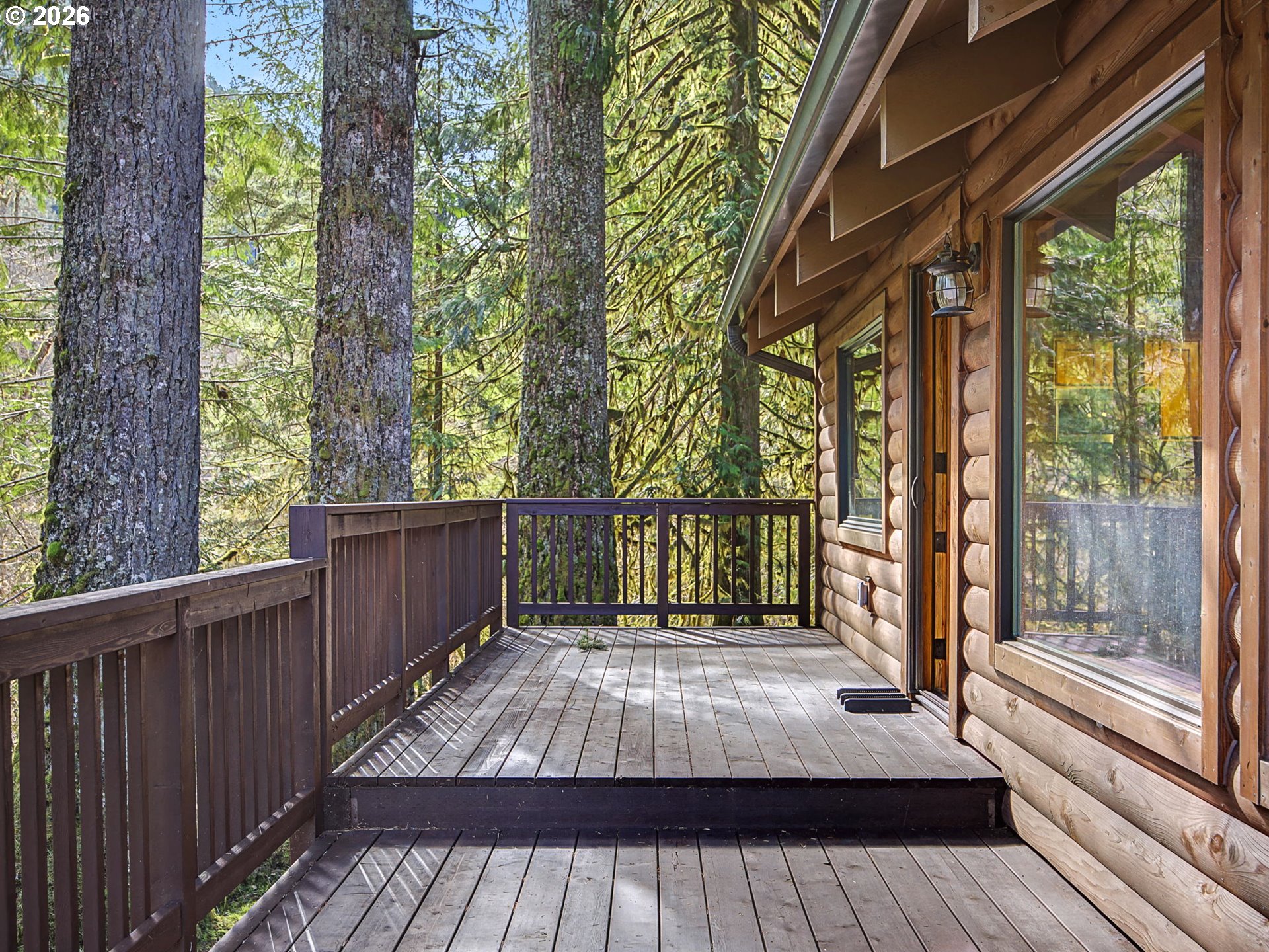 28910 Road 12 Rhododendron, OR 97049 - Photo 36 of 48 a view of balcony with wooden floor