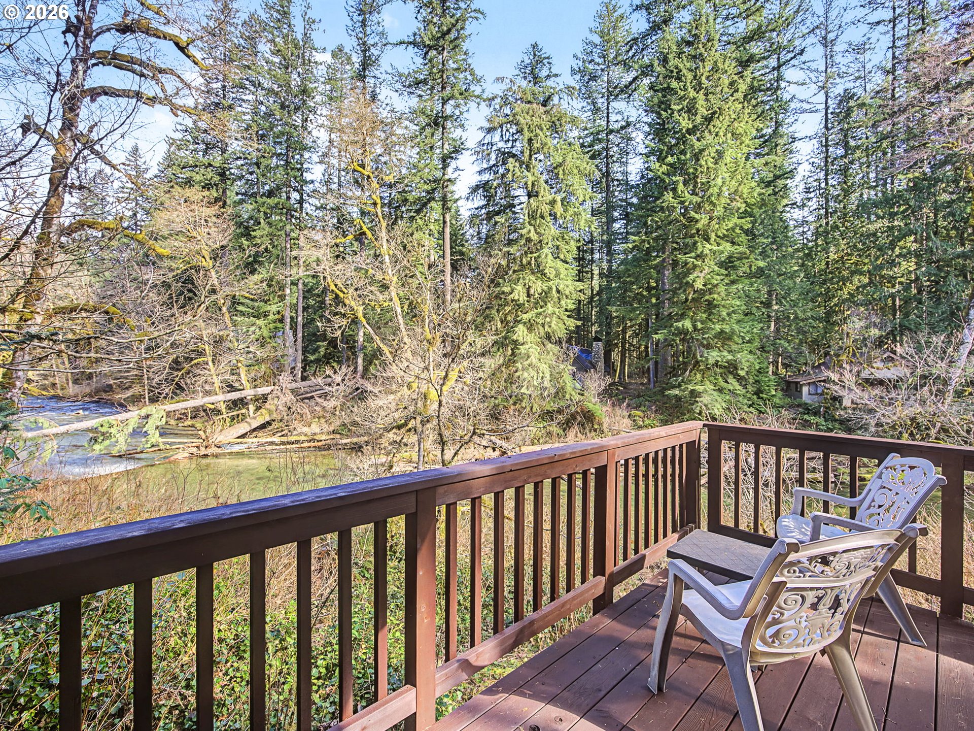 28910 Road 12 Rhododendron, OR 97049 - Photo 37 of 48 a view of a two chair in the balcony