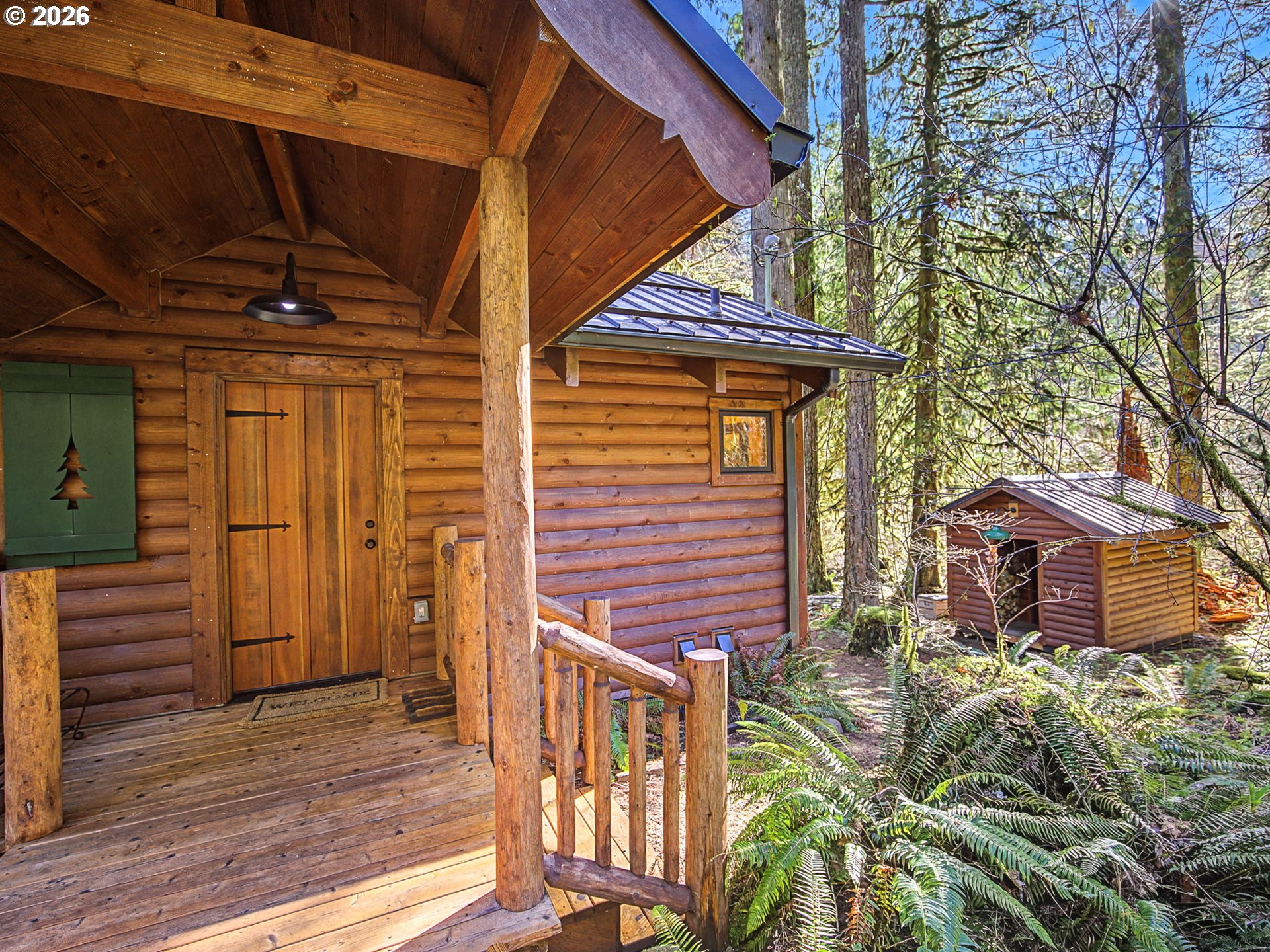 28910 Road 12 Rhododendron, OR 97049 - Photo 44 of 48 a view of a house with a yard and wooden floor
