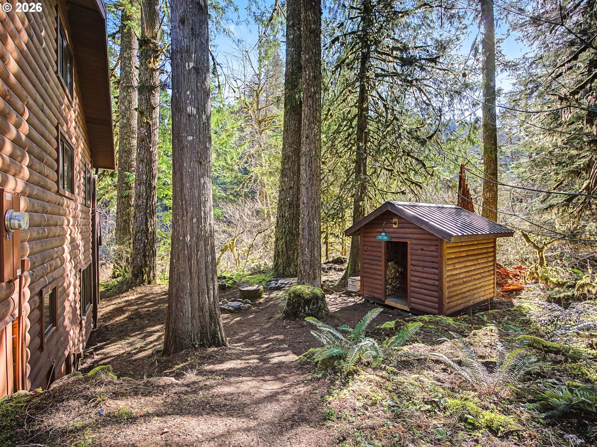 28910 Road 12 Rhododendron, OR 97049 - Photo 46 of 48 a view of a house with a yard and large tree