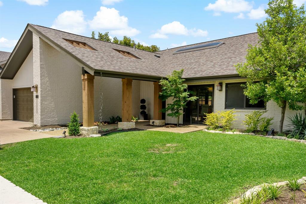 5217 Old Shepard Place Plano, TX 75093 - Photo 1 of 1 a backyard of a house with yard and barbeque oven