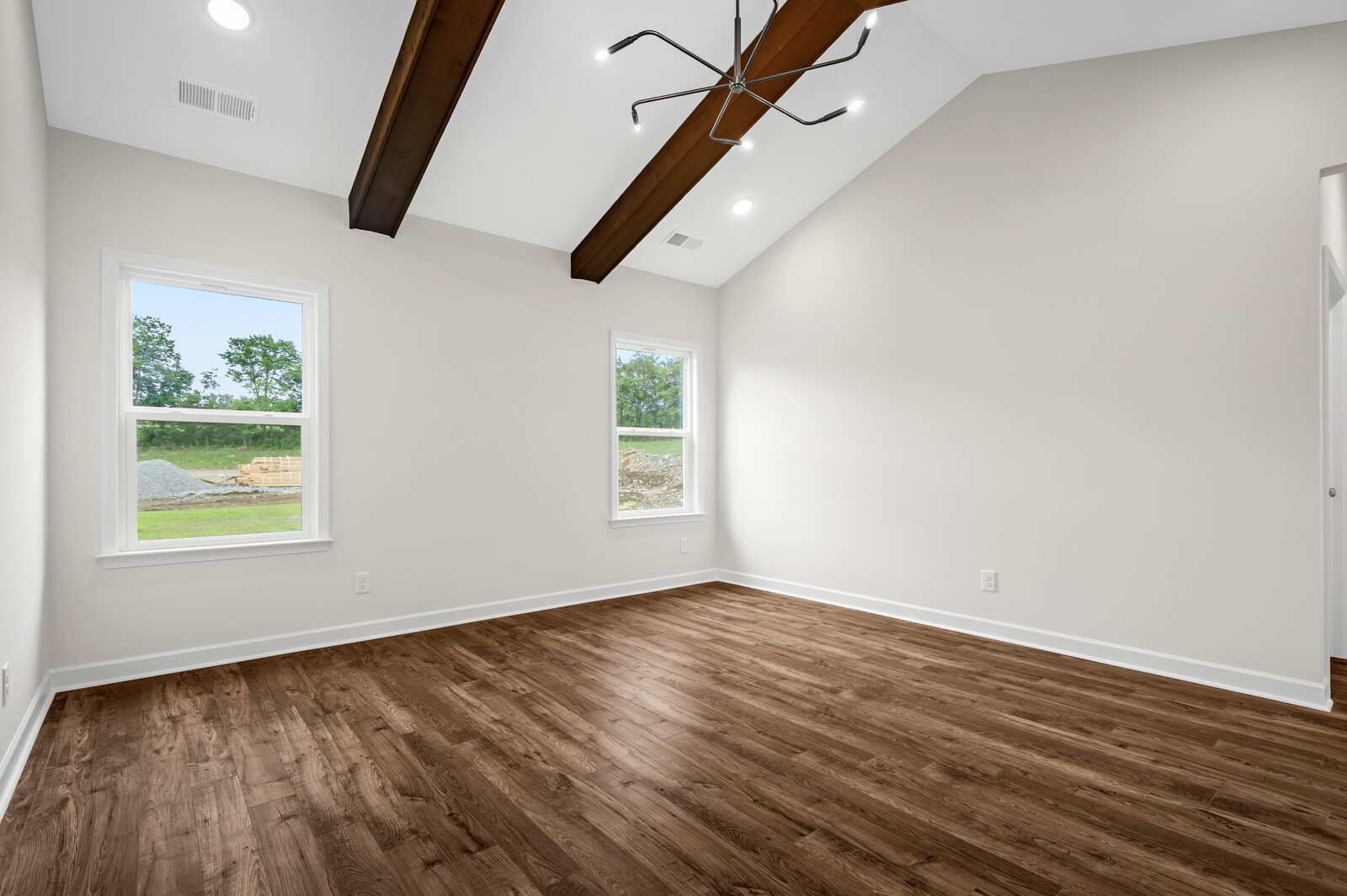 1733 Merkel Road Columbia, TN 38401 - Photo 29 of 53 wooden floor in an empty room with a window