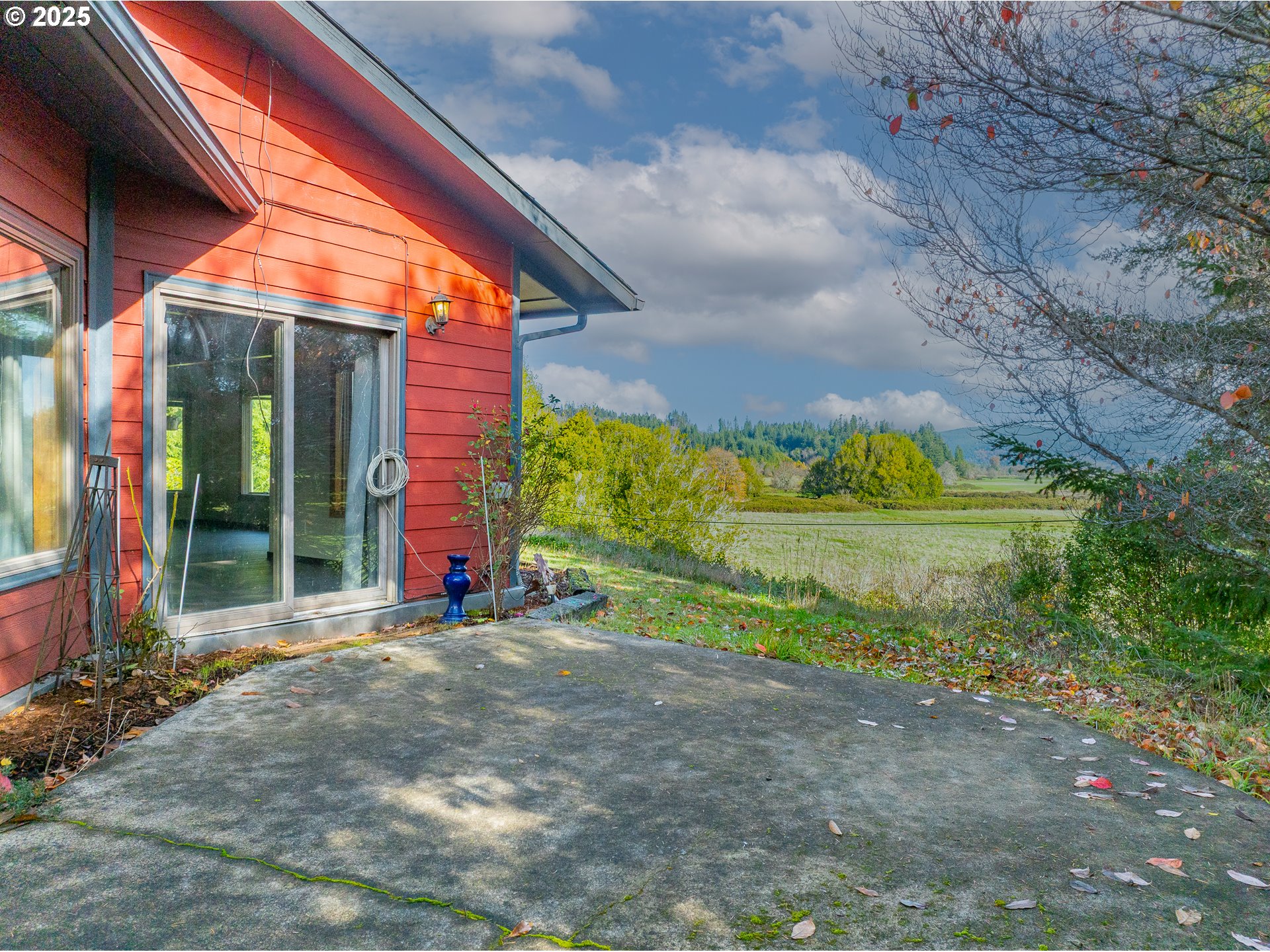 53874 Fishtrap Road Myrtle Point, OR 97458 - Photo 10 of 48 a view of a backyard with pathway