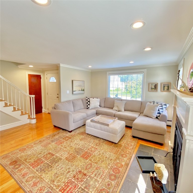101 Briarcliffe Road Cranston, RI 02910 - Photo 3 of 25 Open living room
