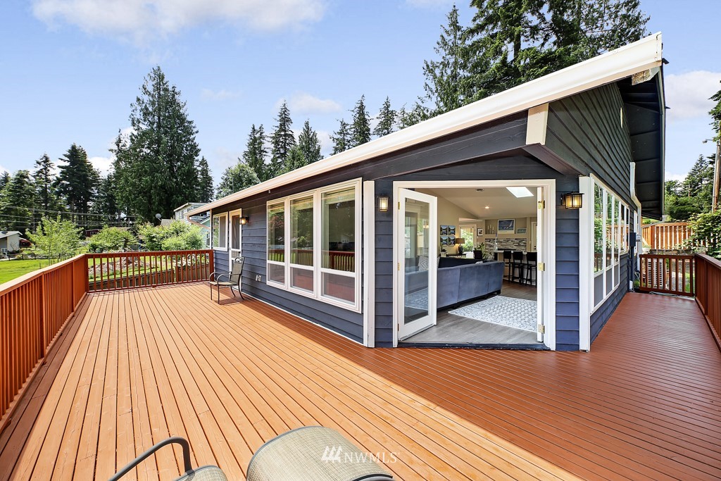 19637 Southeast 149th Street Renton, WA 98059 - Photo 17 of 29 a view of a house with backyard sitting area
