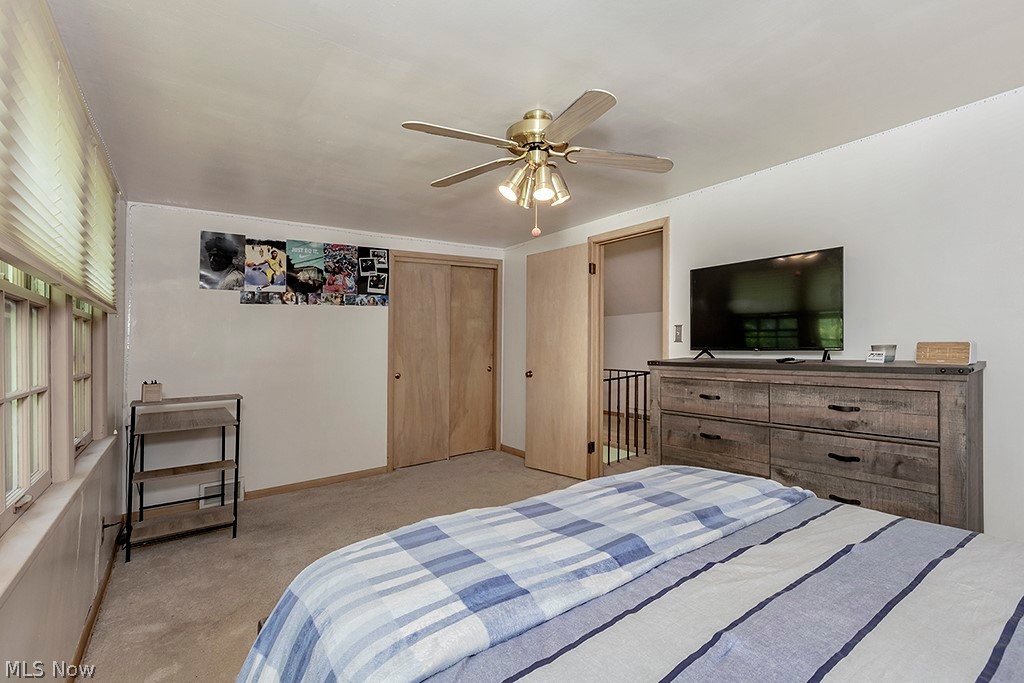 23655 Wimbledon Road Shaker Heights, OH 44122 - Photo 16 of 23 Carpeted bedroom with ceiling fan