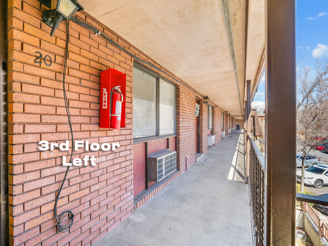460 200 South Provo, UT 84606 - Photo 62 of 66 View of patio / terrace featuring a wall mounted air conditioner
